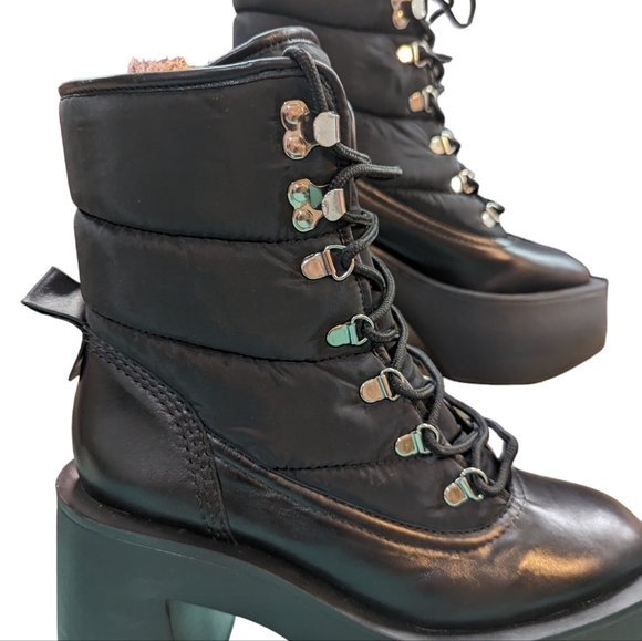 NEW...Larroude Chamonix Boot in Black ... Size 8 - Picture 4 of 12